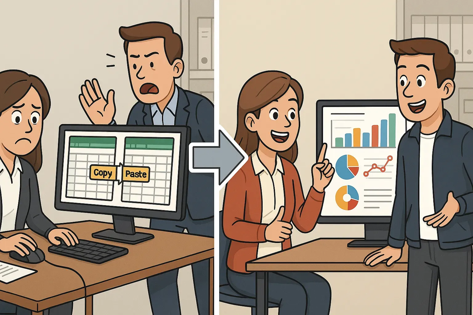 Hyödynnä datan potentiaali ja automatisoinnit pk-yrityksessä, niin hymyilet